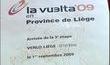 Cyclisme : La Vuelta à Liège en 2009